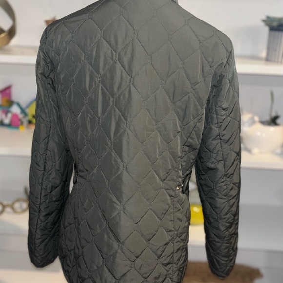 Women's Quilted Jacket‎ - Black - Picture 6 of 8